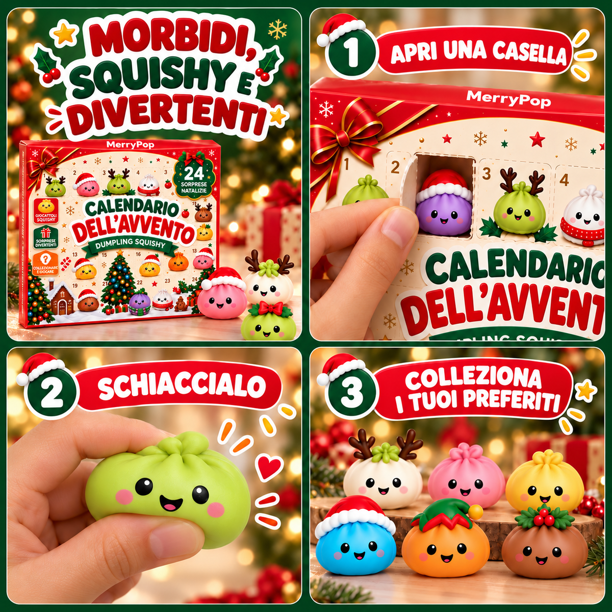 MerryPop - Calendario Squishy