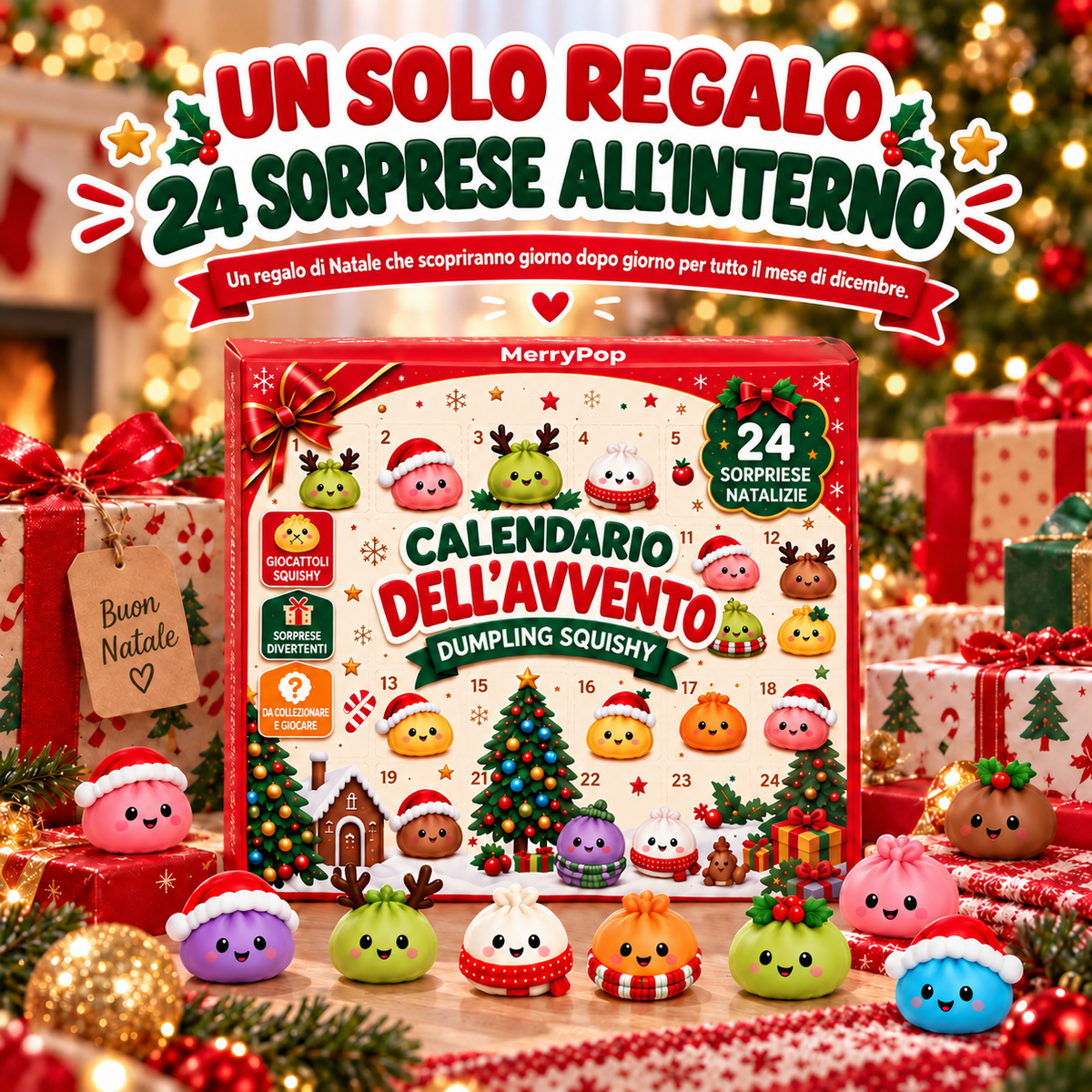 MerryPop - Calendario Squishy
