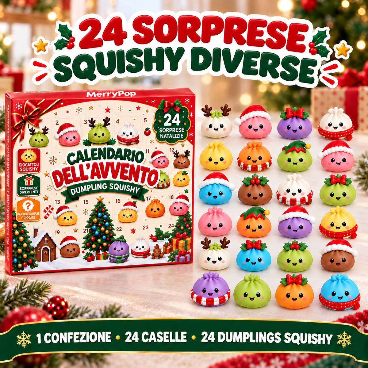 MerryPop - Calendario Squishy