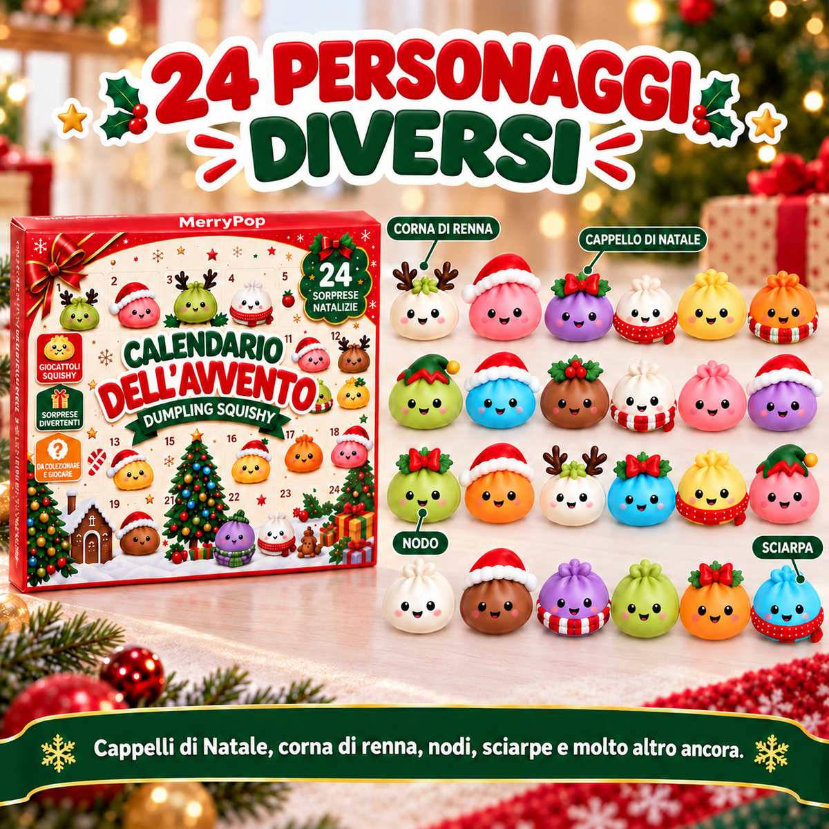 MerryPop - Calendario Squishy